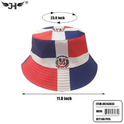 BUCKET HAT ADULT - DOMINICAN REPUBLIC 5DZ/CS