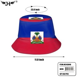 BUCKET HAT ADULT - HAITI 5DZ/CS