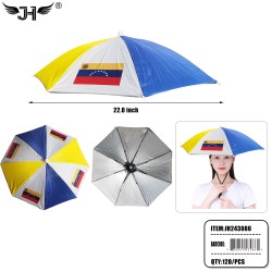 FLAG UMBRELLA HAT -  VENEZUELA 19.6