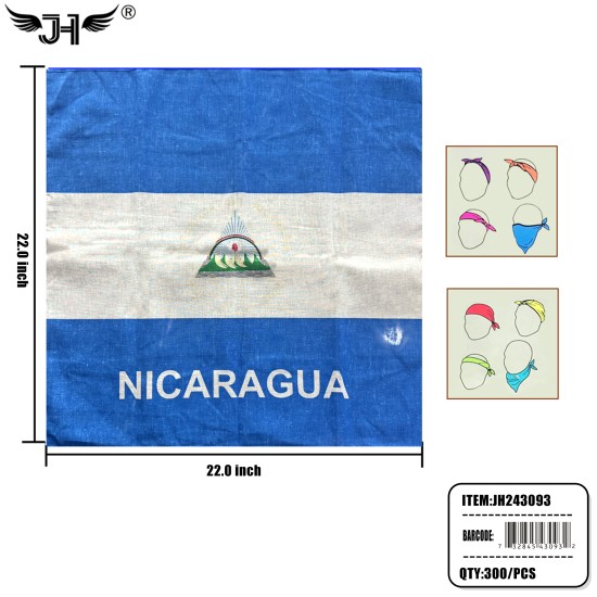 COUNTRY BANDANA - NICARAGUA 22