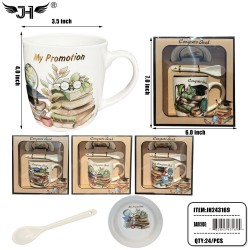 GRADUATION - MUG GIFT SET 4 ASST 36PC/CS