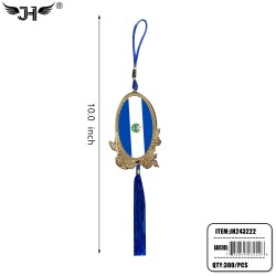 FLAG HANGING DECORATION - EL SALVADOR 25DZ/CS