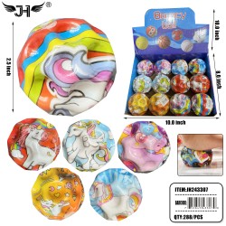 BOUNCE BALL - UNICORN 24DZ/CS