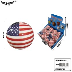 BOUNCE BALL - USA FLAG 24DZ/CS