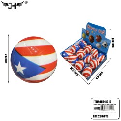 BOUNCE BALL - PUERTO RICO FLAG 24DZ/CS