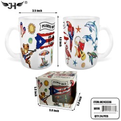 COUNTRY MUG - PUERTO RICO 12PC/2BX/24PC/CS