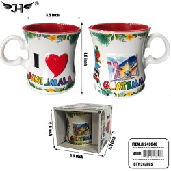 COUNTRY MUG - GUATEMALA 12PC/2BX/24PC/CS