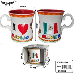 COUNTRY MUG - MEXICO 24PC/CS