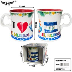 COUNTRY MUG - EL SALVADOR 24PC/CS