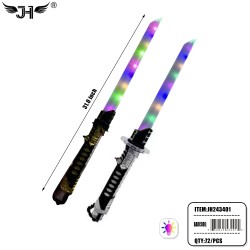 LIGHT UP SWORD - MULTI COLOR,HANDLE (GOLD,SILVER) 6DDZ/CS