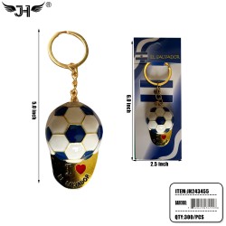 COUNTRY KEY CHAIN - EL SALVADOR CAP 25DZ/CS