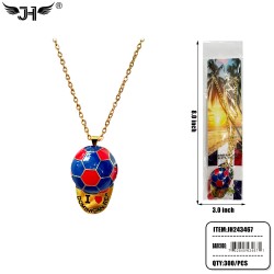COUNTRY NECKLACE - DOMINICAN REPUBLIC CAP 25DZ/CS