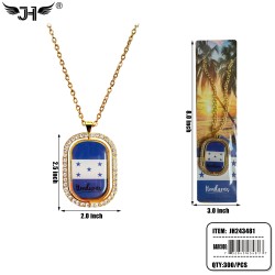 COUNTRY NECKLACE - HONDURAS 25DZ/CS