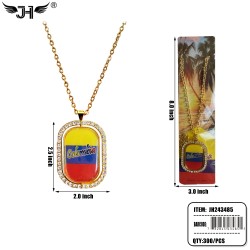 COUNTRY NECKLACE - COLOMBIA 25DZ/CS