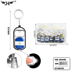 COUNTRY KEYCHAIN - #15 FLASHLIGHT OPENER NICARAGUA 25DZ/CS