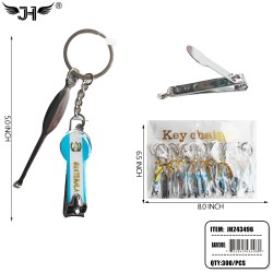 COUNTRY KEYCHAIN -  EAR PICK&NAIL CLIPPER GUATEMALA 25DZ/CS