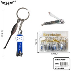 COUNTRY KEY CHAIN - EAR PICK&NAIL CLIPPER HONDURAS 25DZ/CS