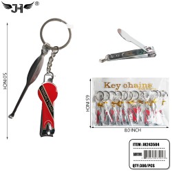 COUNTRY KEYCHAIN - EAR PICK&NAIL CLIPPER TRINIDAD 25DZ/CS