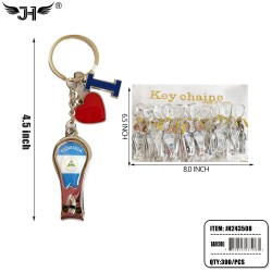 COUNTRY KEY CHAIN - #24 NICARAGUA LOVE NAIL CLIPPER 25DZ/CS