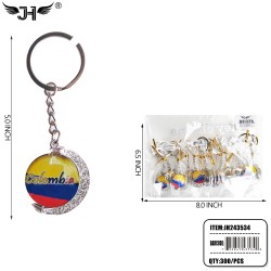 COUNTRY KEYCHAIN - MOON STYLE COLOMBIA 25DZ/CS