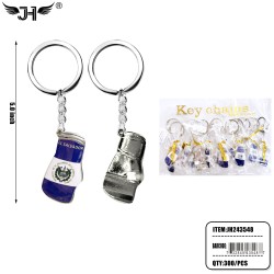 FLAG KEYCHAIN - BOXING GLOVES EL SALVADOR 25DZ/CS