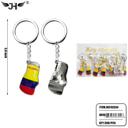 FLAG KEYCHAIN - BOXING GLOVES COLOMBIA 25DZ/CS