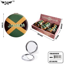 FLAG MIRROR - JAMAICA 12DZ/CS