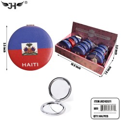 FLAG MIRROR - HAITI 12DZ/CS