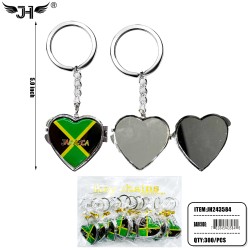 FLAG KEYCHAIN - JAMAICA MIRROR 25DZ/CS