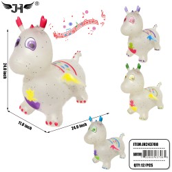 BOUNCING ANIMAL - DRAGON 4 COLOR MIX 24