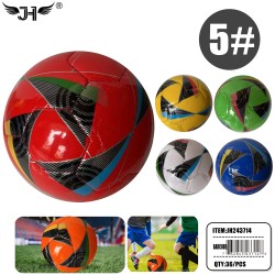 SOCCER BALL - #5 6 COLOR MIX 36PC/CS