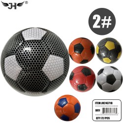 SOCCER  BALL - #2 6 COLOR 72PC/CS