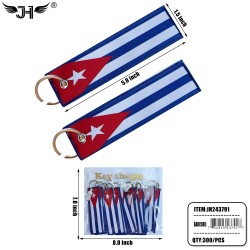 COUNTRY KEYCHAIN - TAG CUBA 25DZ/CS
