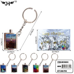 KEY CHAIN - NEW YORK BOTTLE STYLE 25DZ/CS