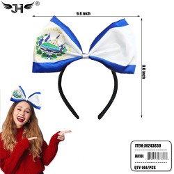 FLAG HEADBAND - EL SALVADOR 12DZ/CS