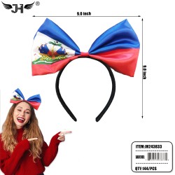 FLAG HEADBAND - HAITI 12DZ/CS