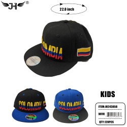 COUNTRY CAP - COLOMBIA  DESIGN 2 COLOR ASST 10DZ/CS