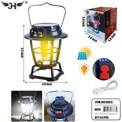 LANTERN LIGHT - SOLAR CAMPING USB 24PC/CS