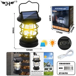 LANTERN LIGHT - SOLAR CAMPING USB 24PC/CS