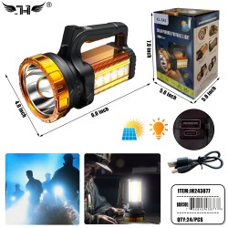 LANTERN LIGHT - SOLAR CAMPING USB 24PC/CS