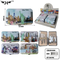 MANICURE SET - NEW YORK 9PC SET 12DZ/CS
