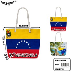 COUNTRY BEACH BAG - VENEZUELA 4 COLOR ASSORT 22