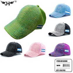 COUNTRY CAP RHINESTONES - HONDURAS 6 COLOR ASST 10DZ/CS