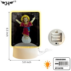 RELIGIOUS - LIGHT UP BABY JESUS 24PC/CS