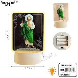RELIGIOUS - LIGHT UP SAN JUDAS 24PC/CS