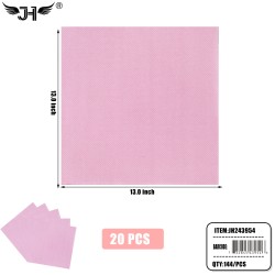 NAPKIN - PINK 20CT (12PK) 12DZ/CS