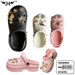 CLOG GARDEN SHOES - WOMEN SHOES 3 COLORS 12PC/3BG/36PC/CS