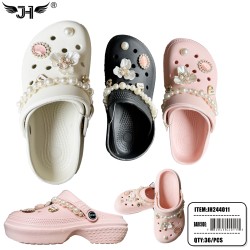 CLOG GARDEN SHOES - WOMEN SHOES 3 COLORS 12PC/3BG/36PC/CS