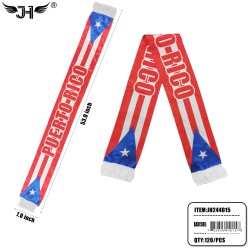 COUNTRY SCARF - PUERTO RICO 10DZ/CS
