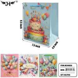 BIRTHDAY GIFT BAG - #2 SIZE S 9.5